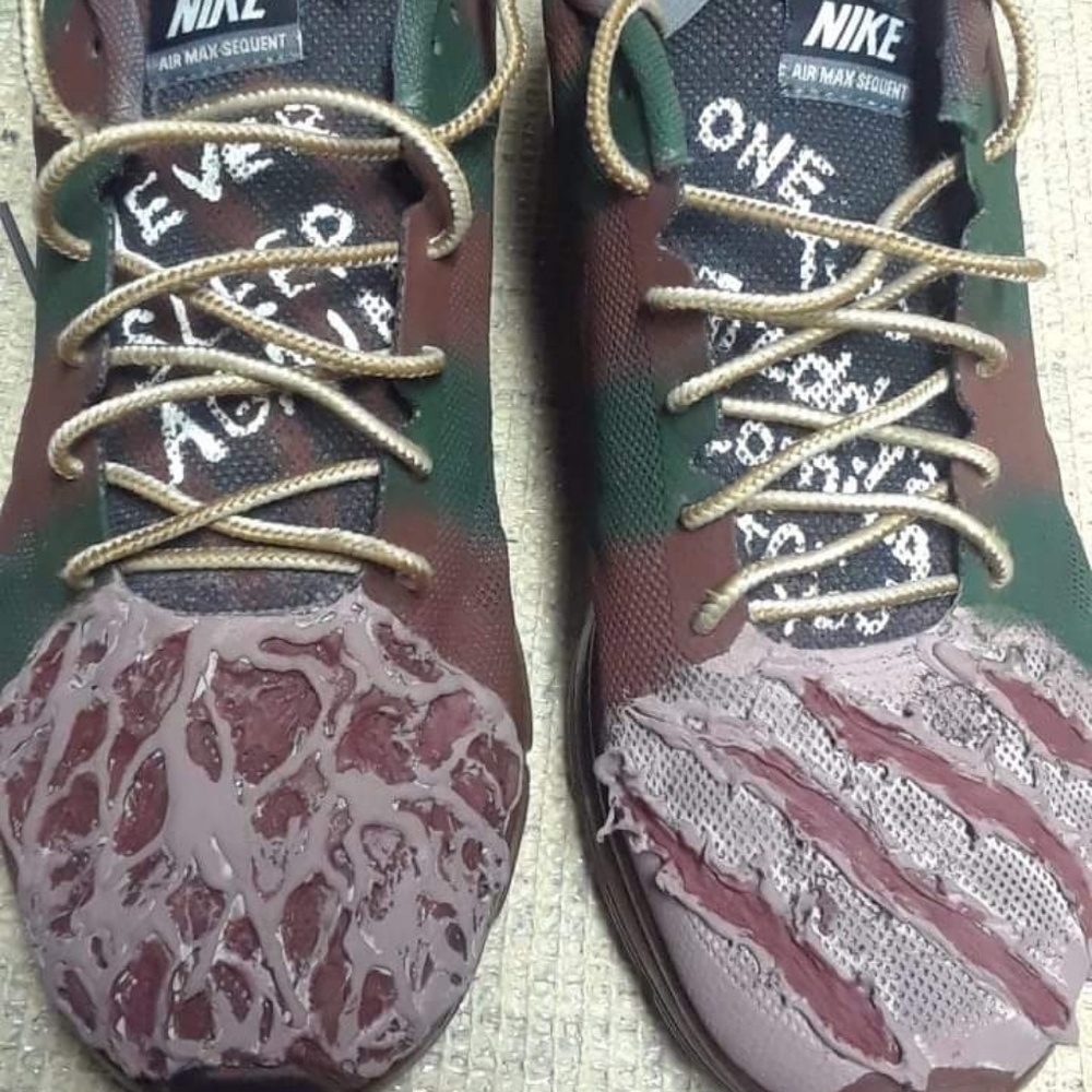 Custom Freddy Krueger Nike Airmax